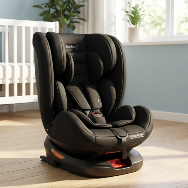 Siège Auto Burbay BU166 Isofix 360° 0-36kg 👶🚗 | Sécurité & Confort Bébé